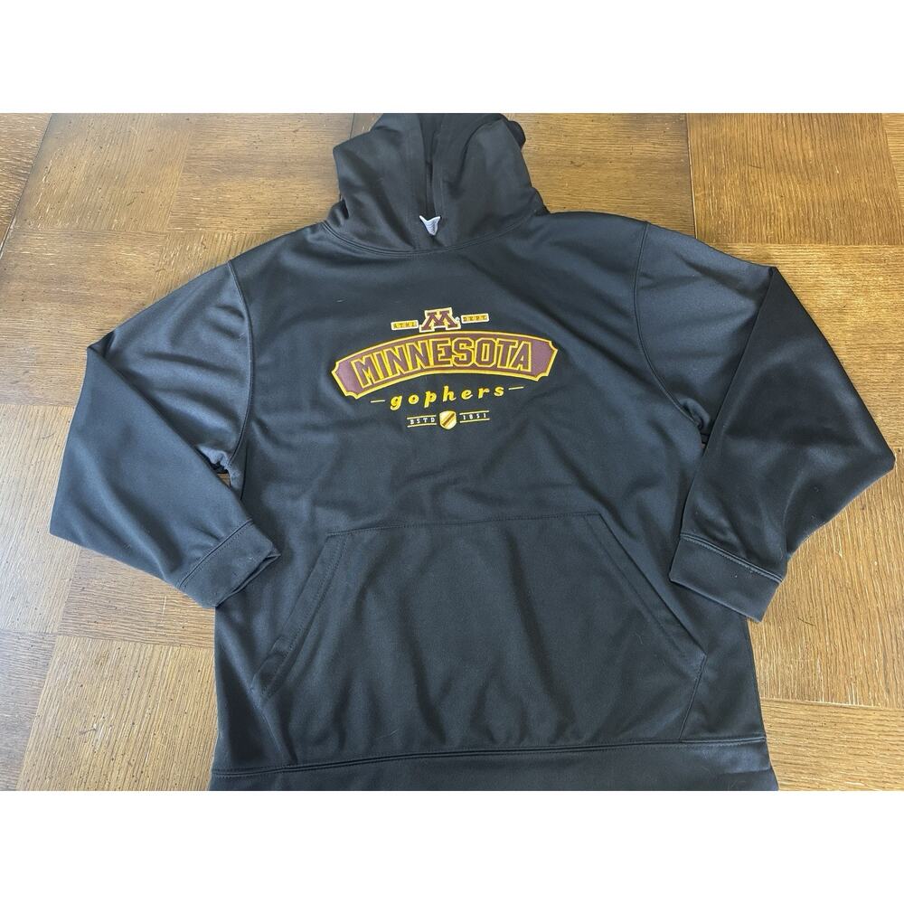 Dodger Hooded Minnesota Gophers Sweatshirt Men’s Size M Embroidered